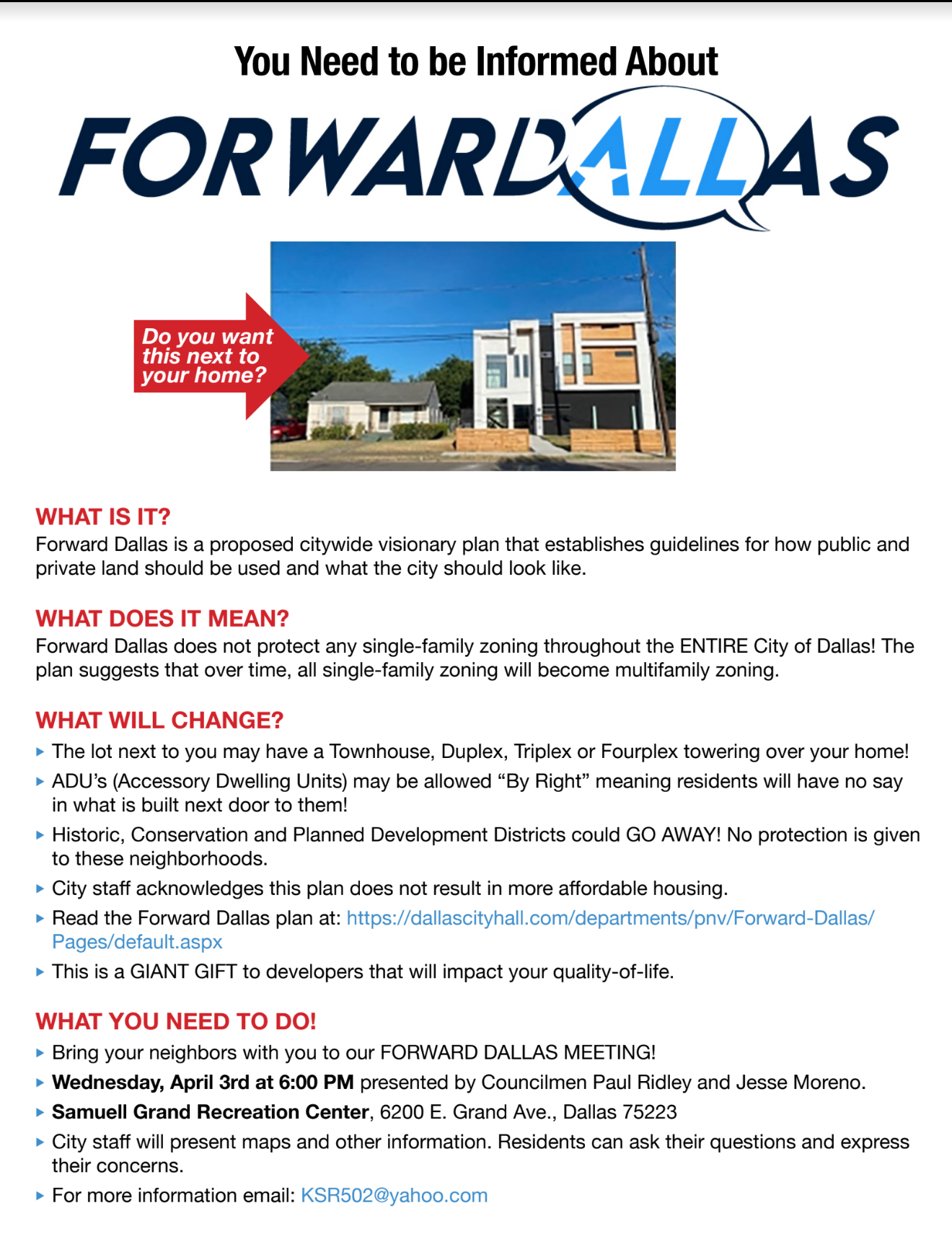 April Neighborhood Newsletter