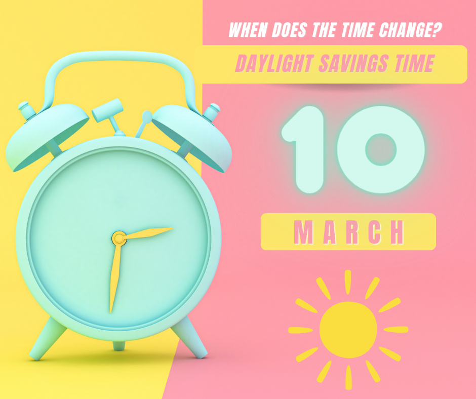 Daylight Savings This Sunday!