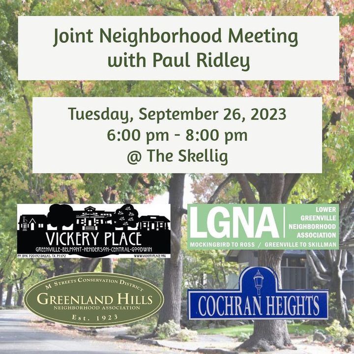 Meet & Greet w/ Paul Ridley, National Night Out