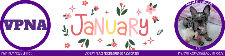 January Neighborhood Newsletter